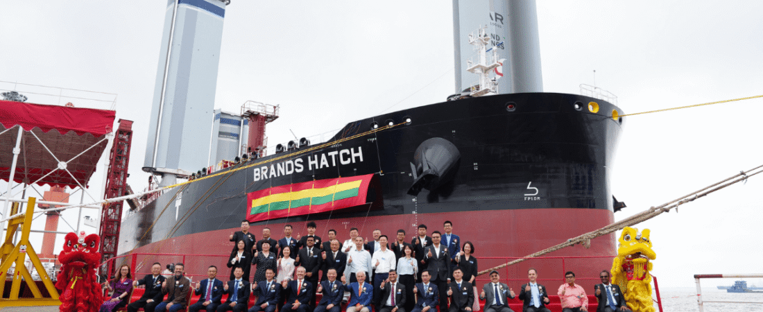 World’s First Wind-Assisted Tanker Launched in China